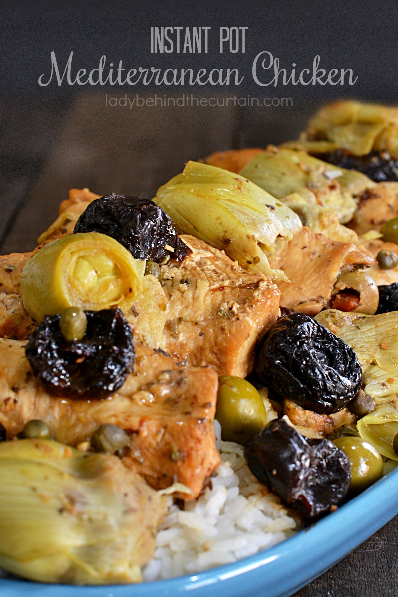 Instant Pot Mediterranean Chicken instant-pot-mediterranean-chicken
