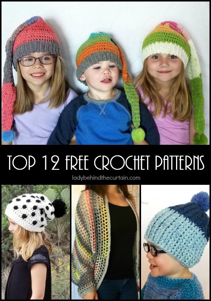 Top 12 Free Crochet Patterns