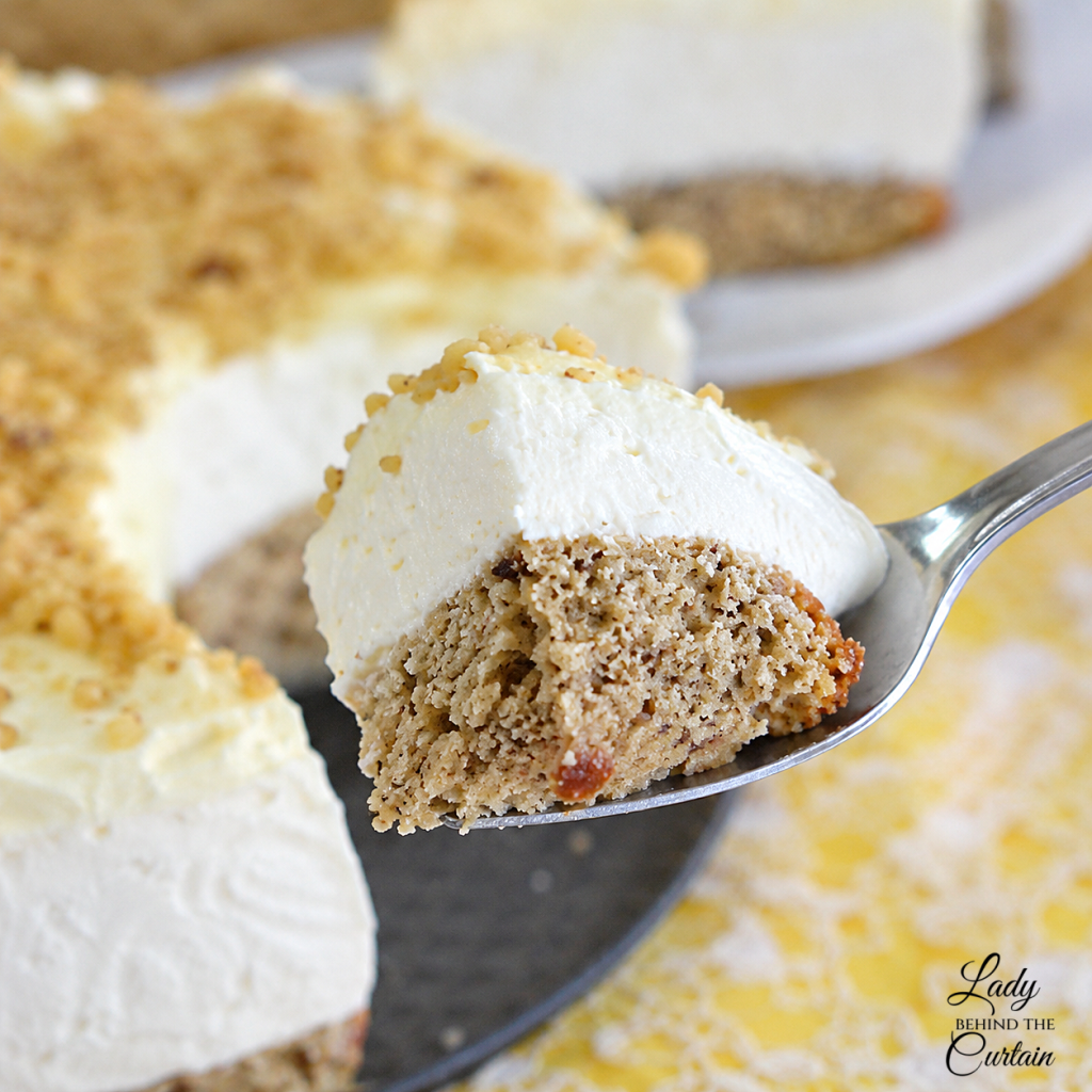 Banana Bread No-Bake Cheesecake
