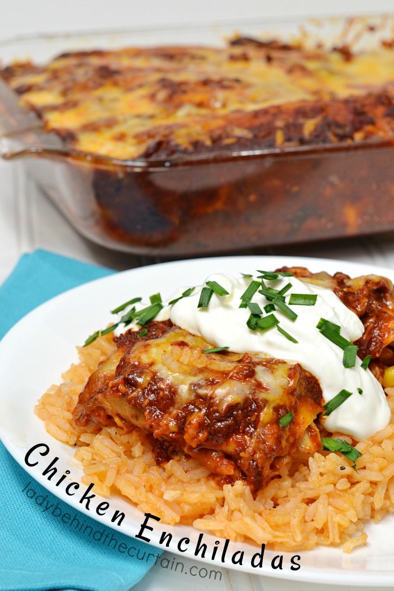 Chicken Enchiladas