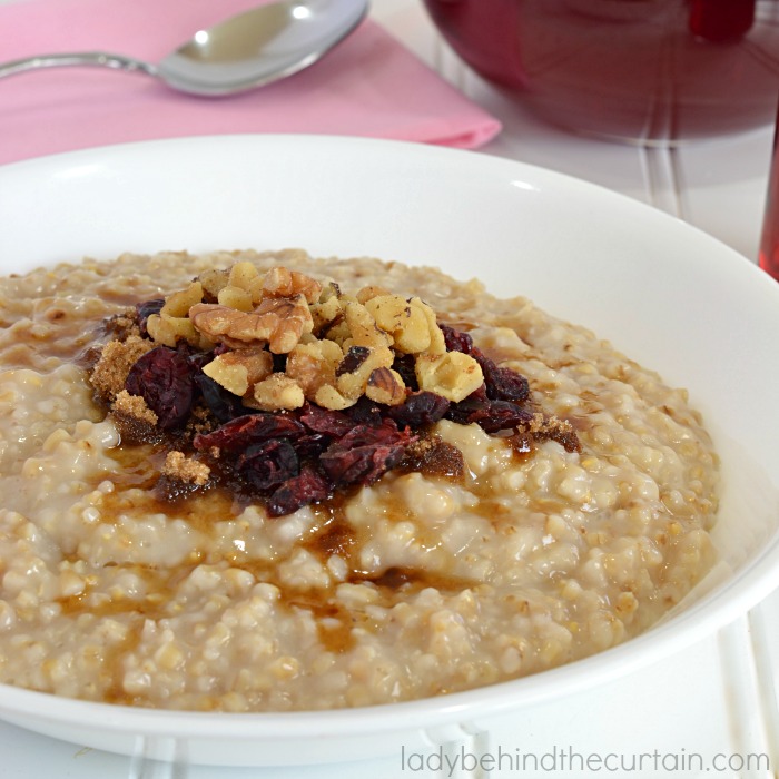 Perfect Every Time Instant Pot Creamy Steel Cut Oatmeal