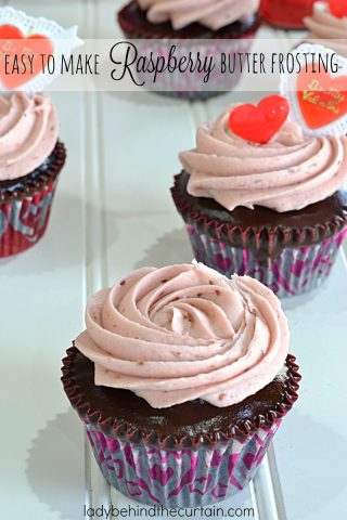 Easy To Make Raspberry Butter Frosting