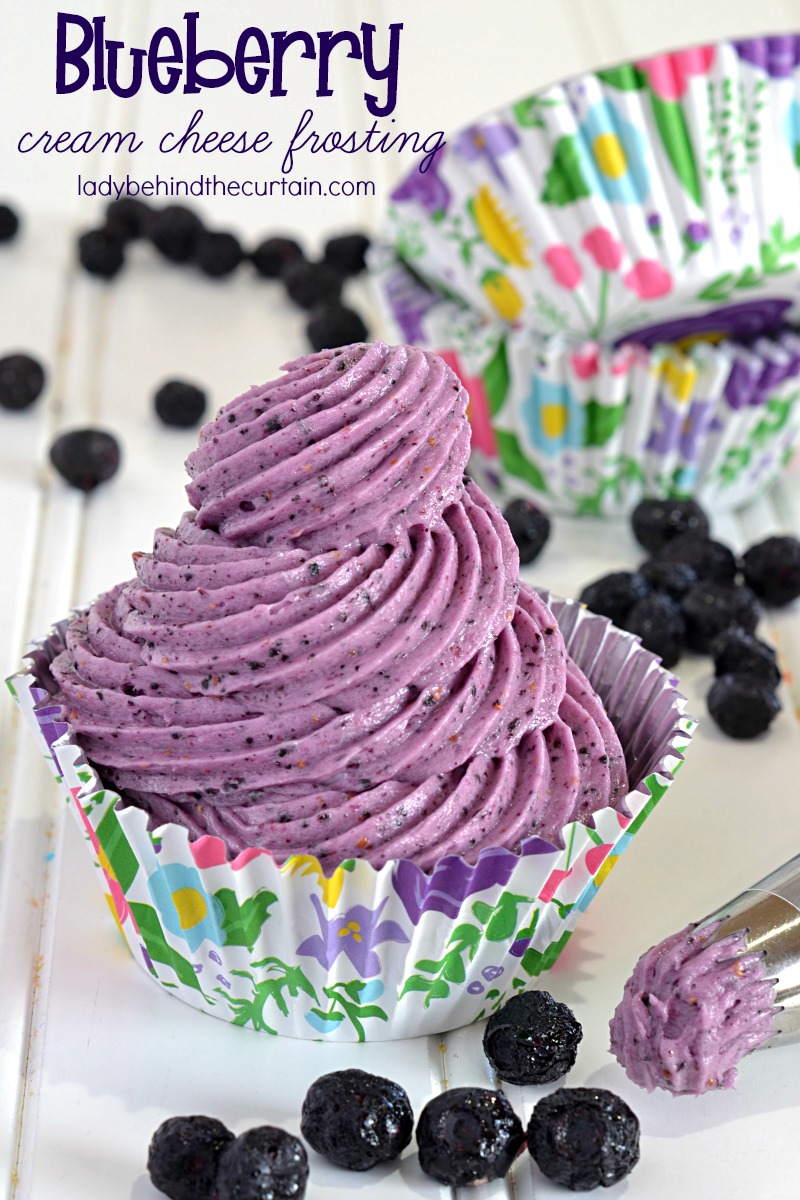 Blueberry Cream Cheese Frosting