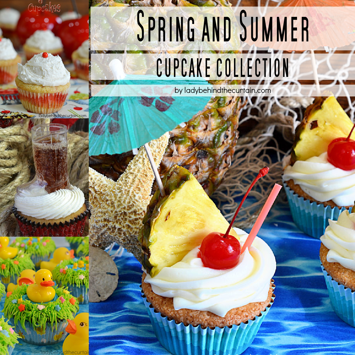 Spring and Summer Cupcake Recipes