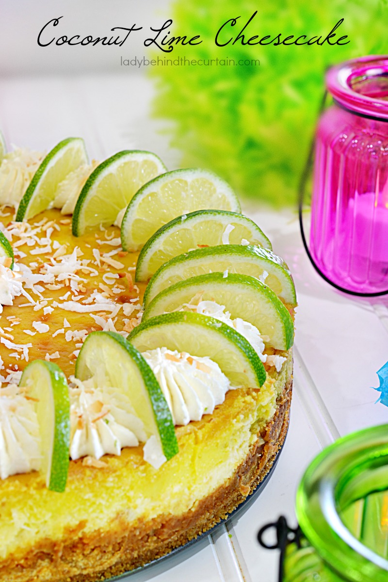 Coconut Lime Cheesecake Recipe