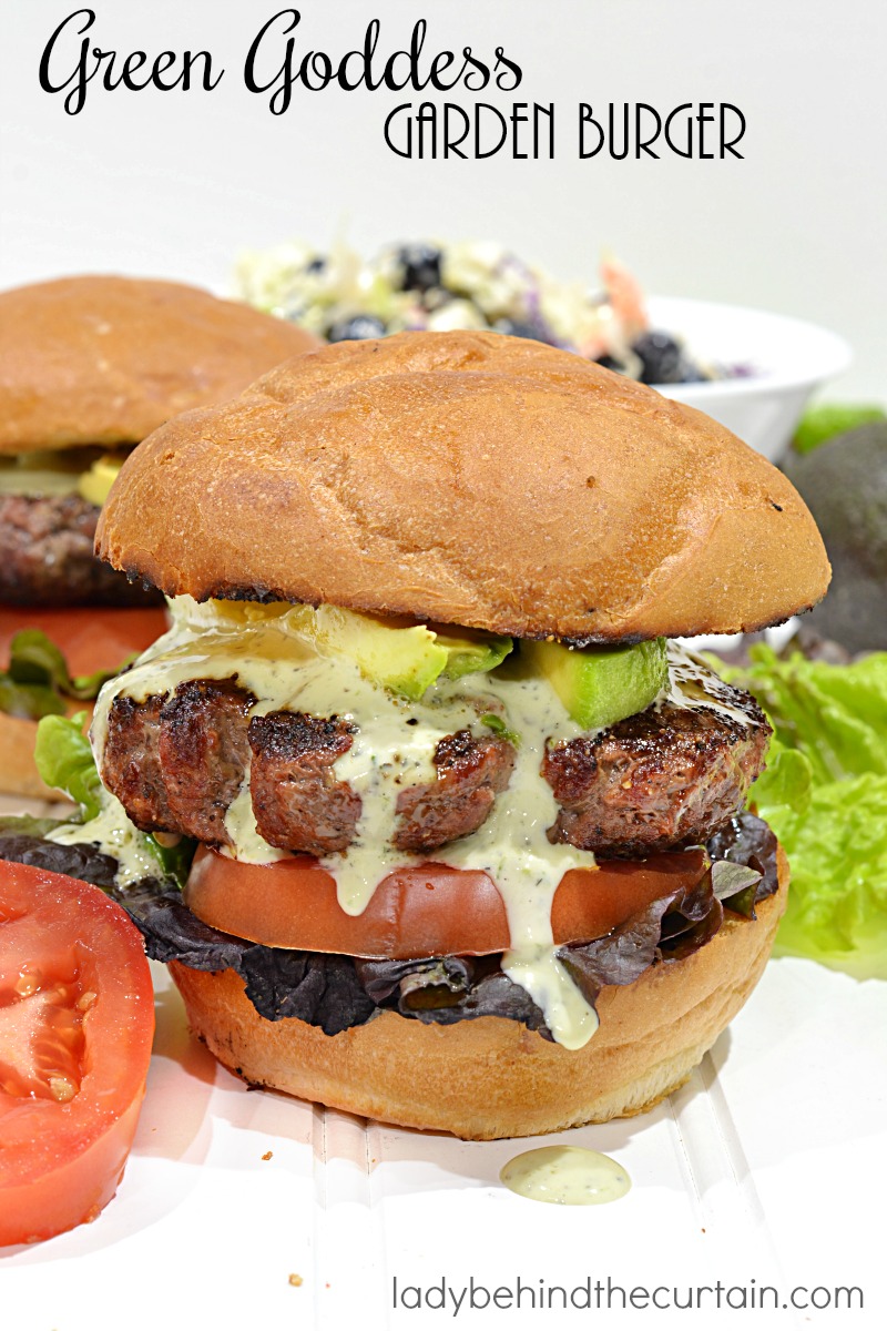 Green Goddess Garden Burger Recipe