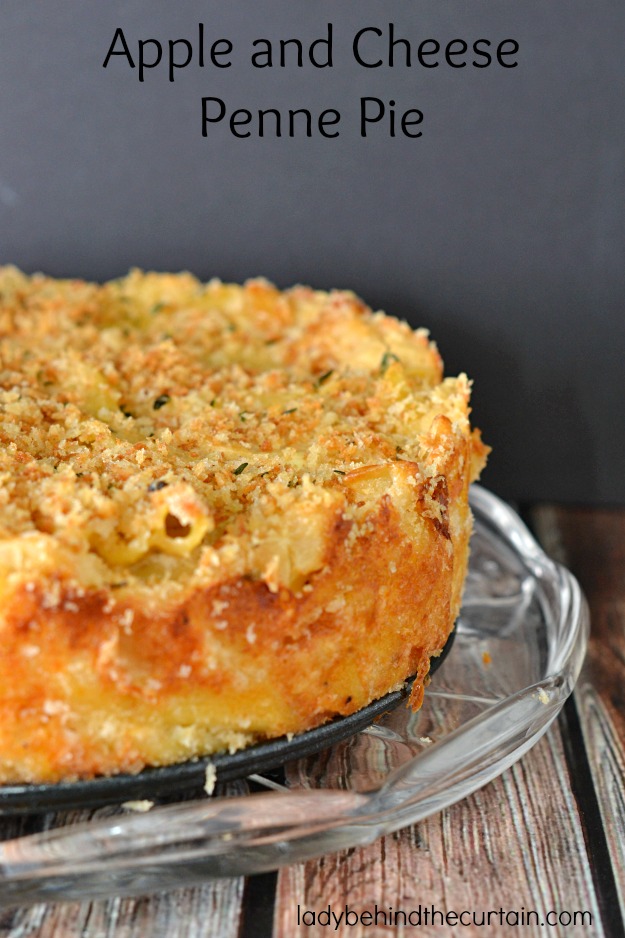Apple and Cheese Penne Pie