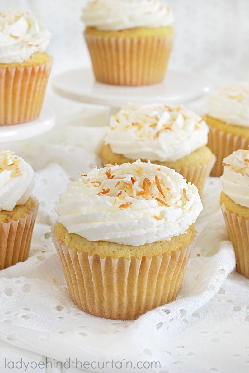 Old Fashioned Coconut Cupcakes