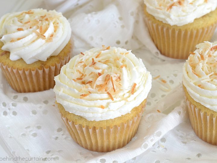 Old Fashioned Coconut Cupcakes