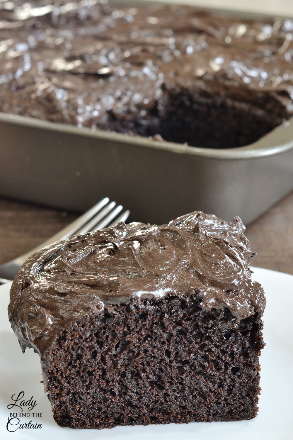 The Ultimate Dark Chocolate Cake