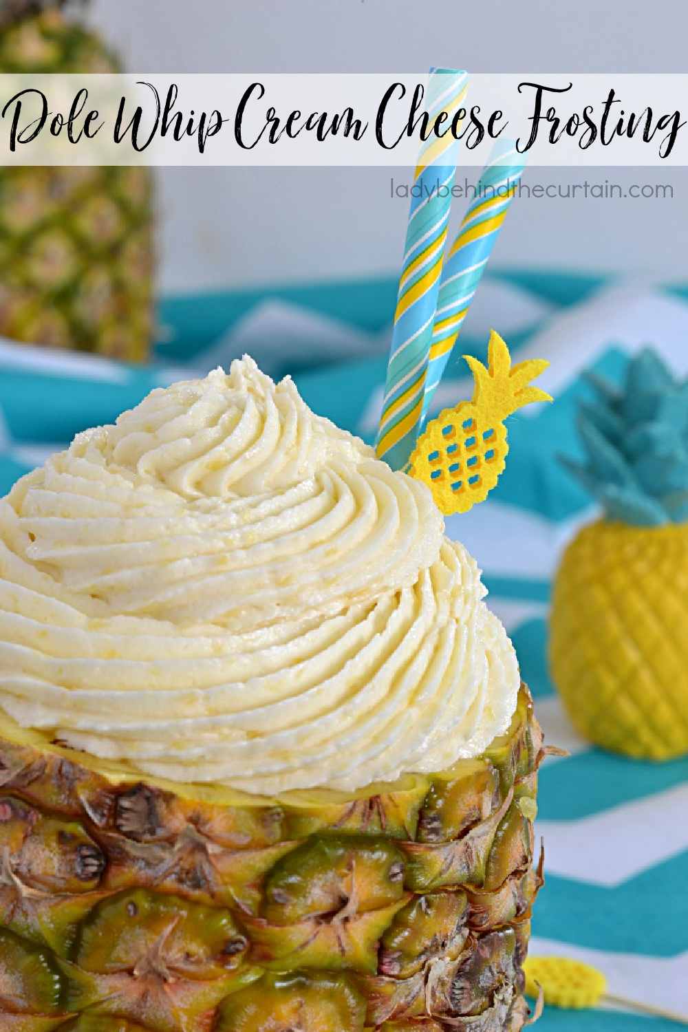 Dole Whip Cream Cheese Frosting