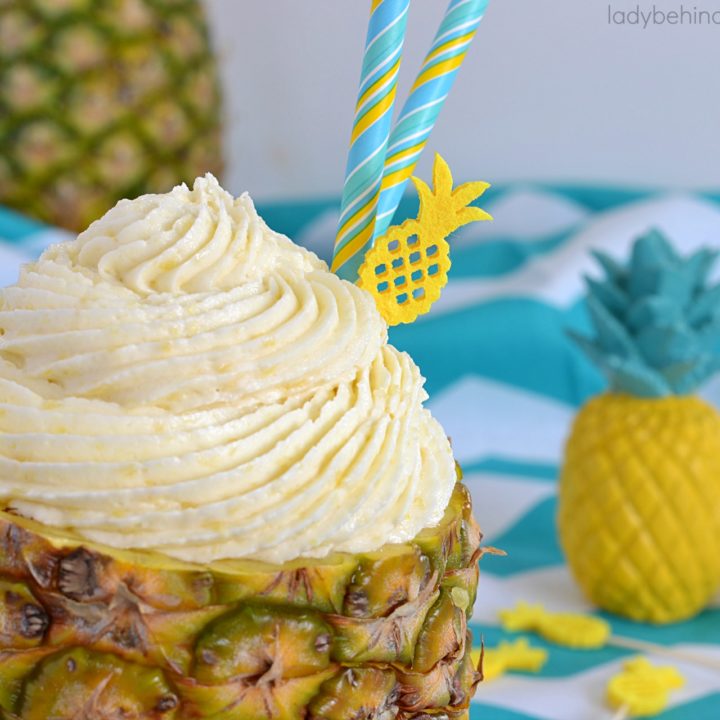 Dole Whip Pineapple Cream Cheese Butter Frosting Recipe
