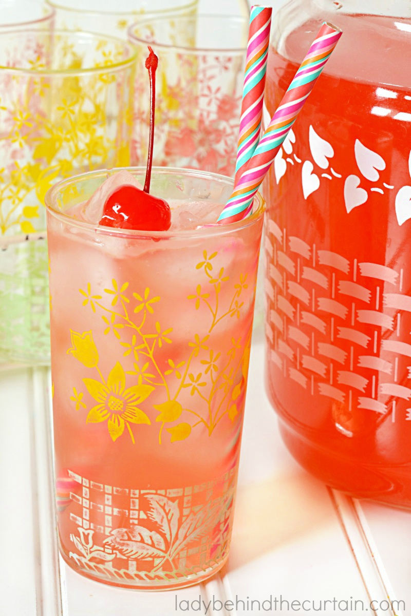 Summertime Homemade Pink Lemonade