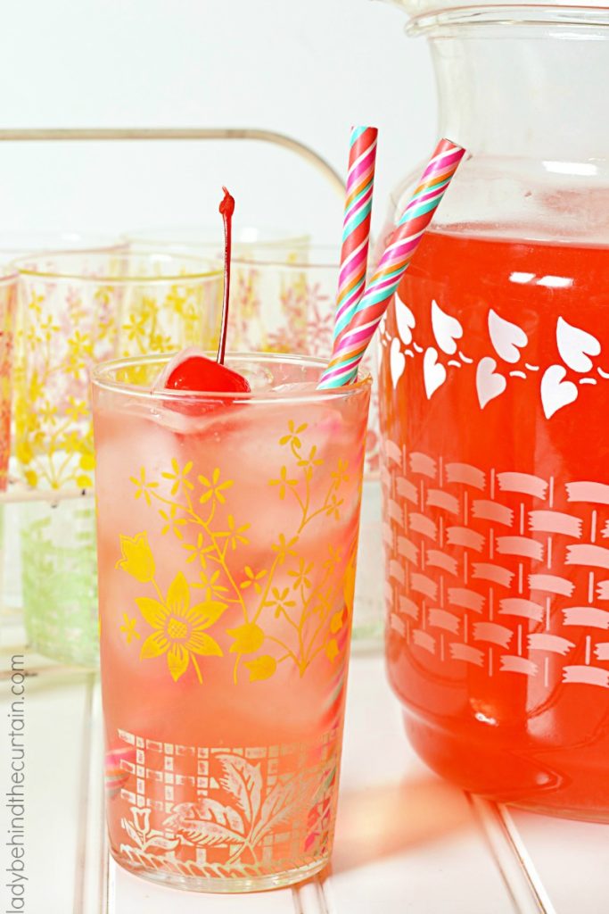 Summertime Homemade Pink Lemonade