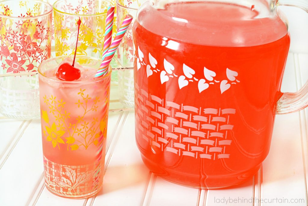 Summertime Homemade Pink Lemonade