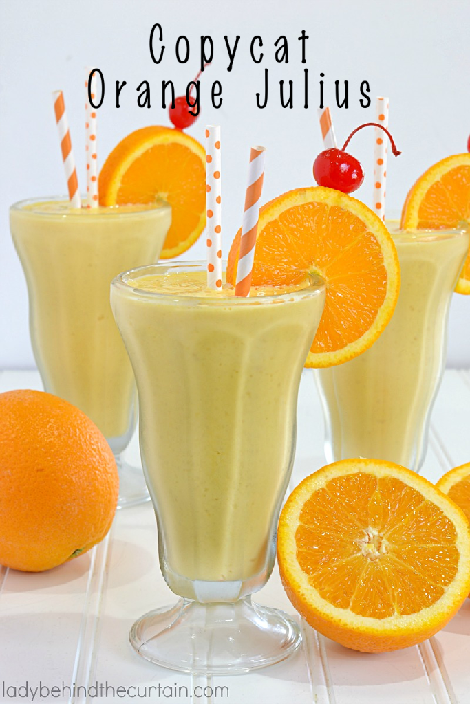 5 Minute Copycat Orange Julius Recipe