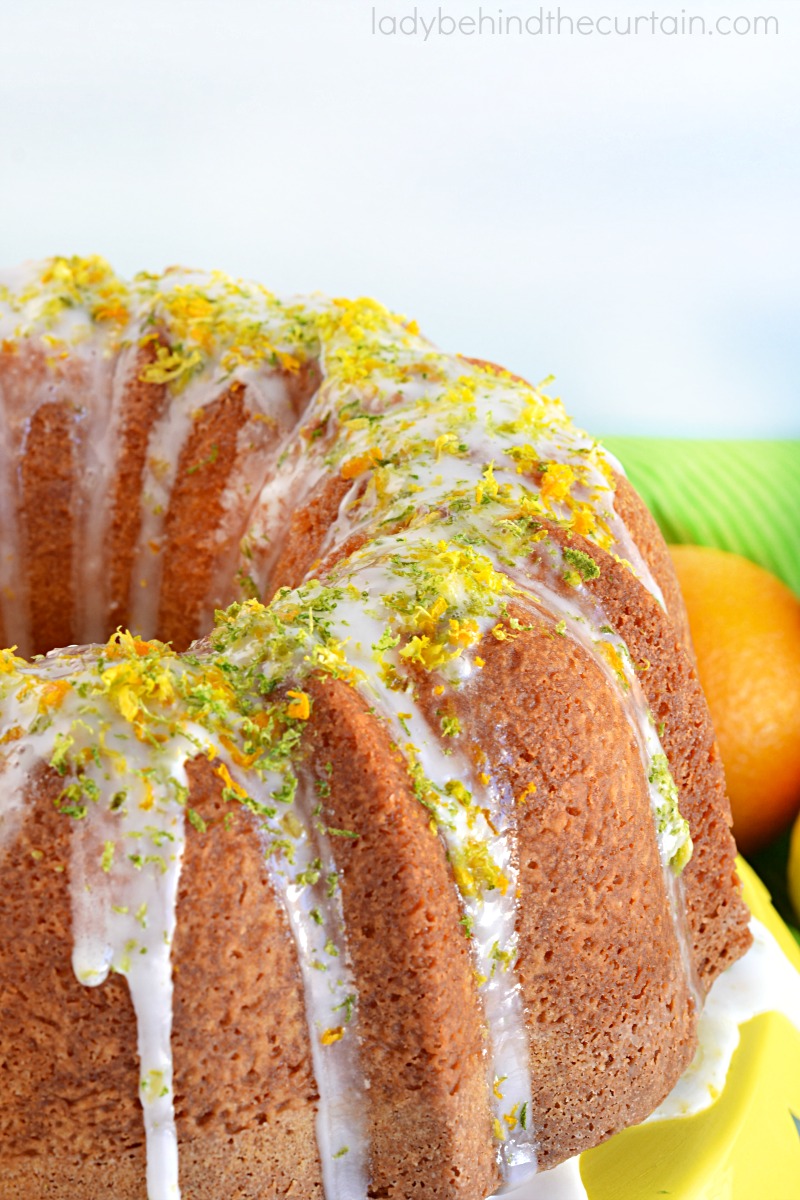 Citrus Vanilla Pound Cake