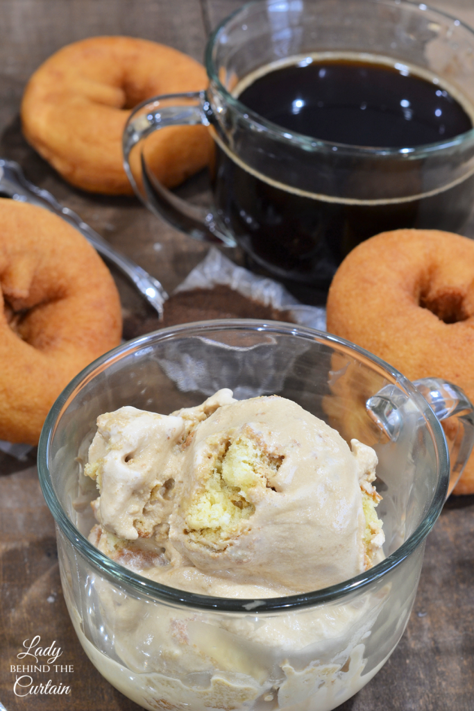 Coffee and Donuts Ice Cream