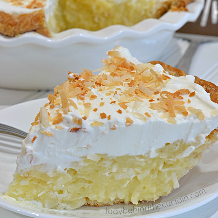 Grandma's Coconut Cream Pie