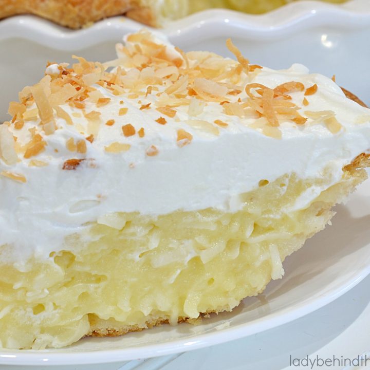 Grandma's Coconut Cream Pie