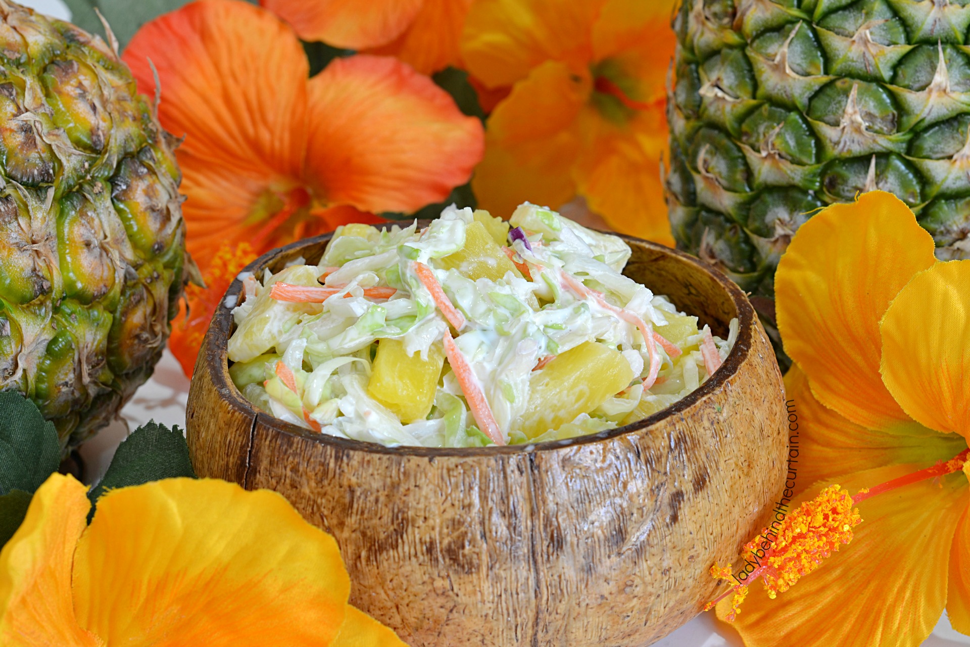 Hawiian Pineapple Coleslaw