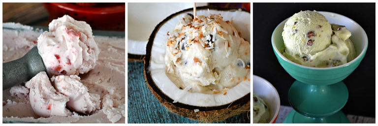 Easy No Cook Coffee And Donuts Ice Cream Recipe 
