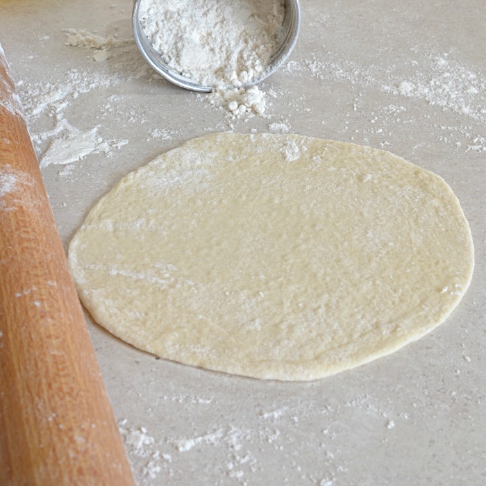 Semi Homemade Fried Flatbread