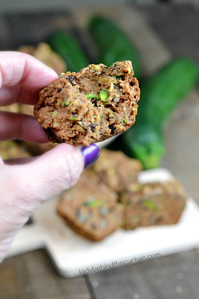 Low Fat Zucchini Muffins