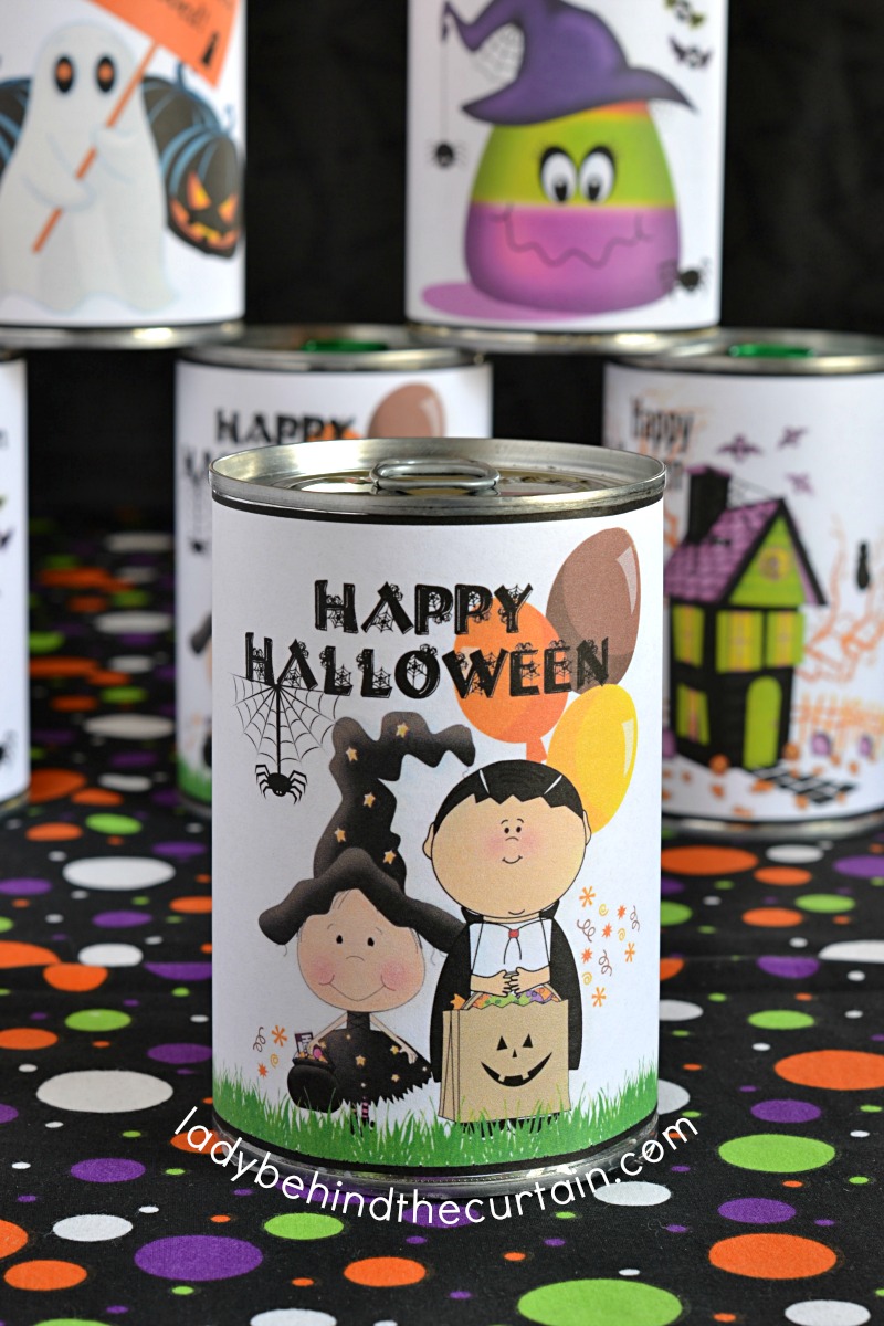 Dollar Tree Classroom Halloween Party In A Can