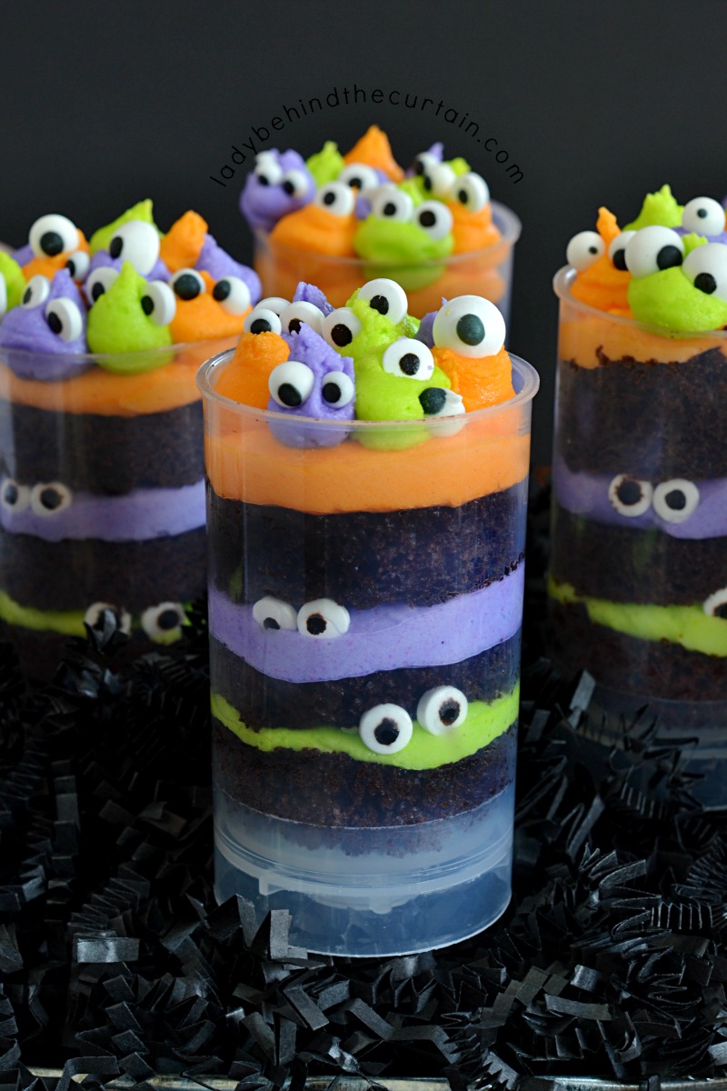 Monster Party Halloween Party Cupcakes