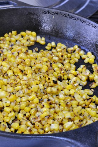 Stove Top Pan Roasted Corn