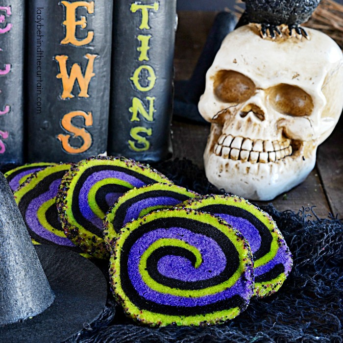 Witches Brew Halloween Butter Cookies