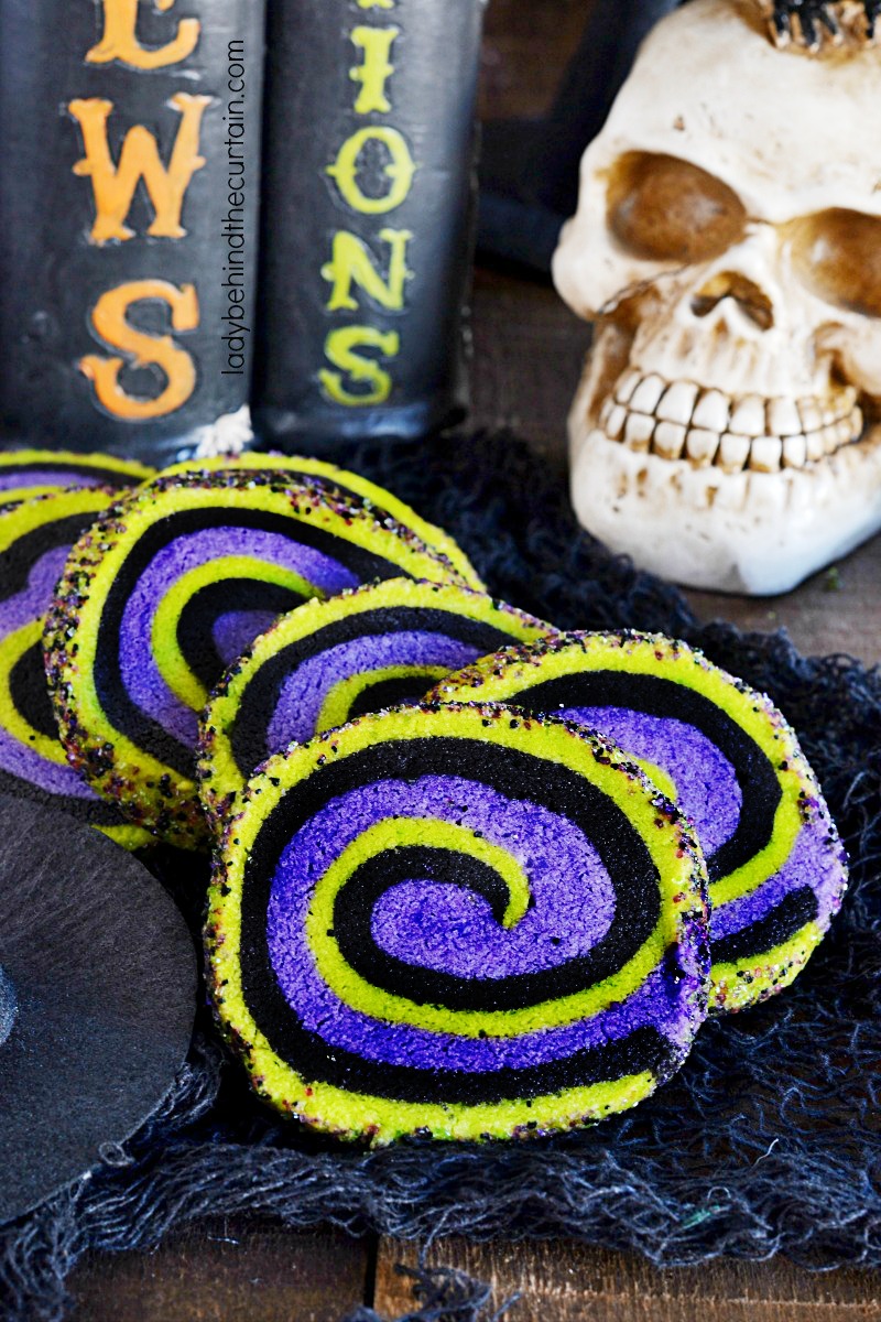Witches Brew Halloween Butter Cookies