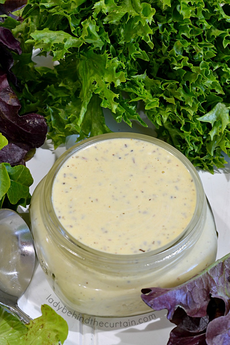 Easy Homemade Creamy Italian Dressing Recipe