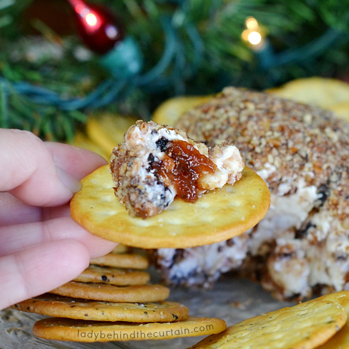 Port Wine Fig Cheese Ball
