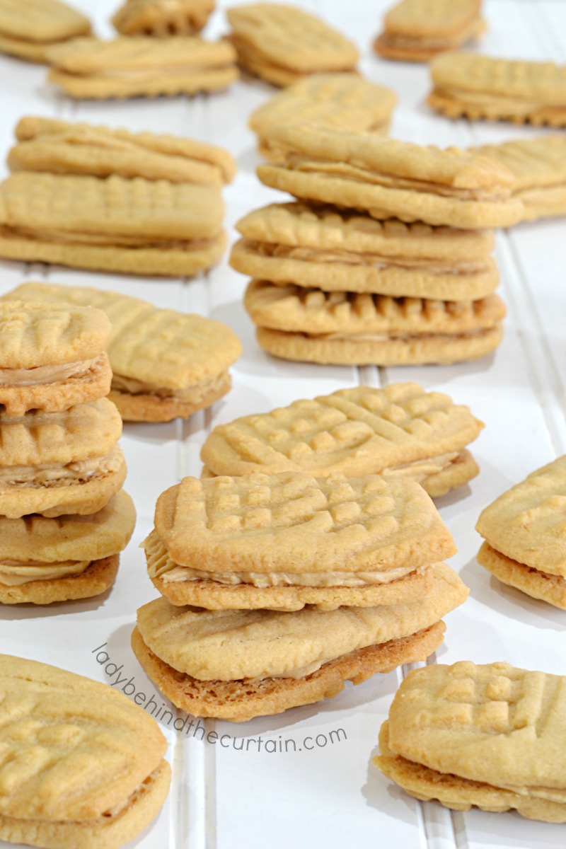 Copy Cat Peanut Butter Sandwich Cookies