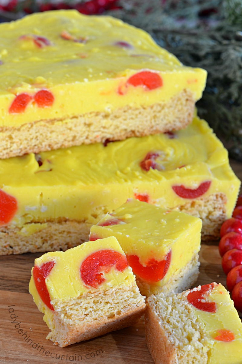 Pineapple Upside Down Cake Fudge