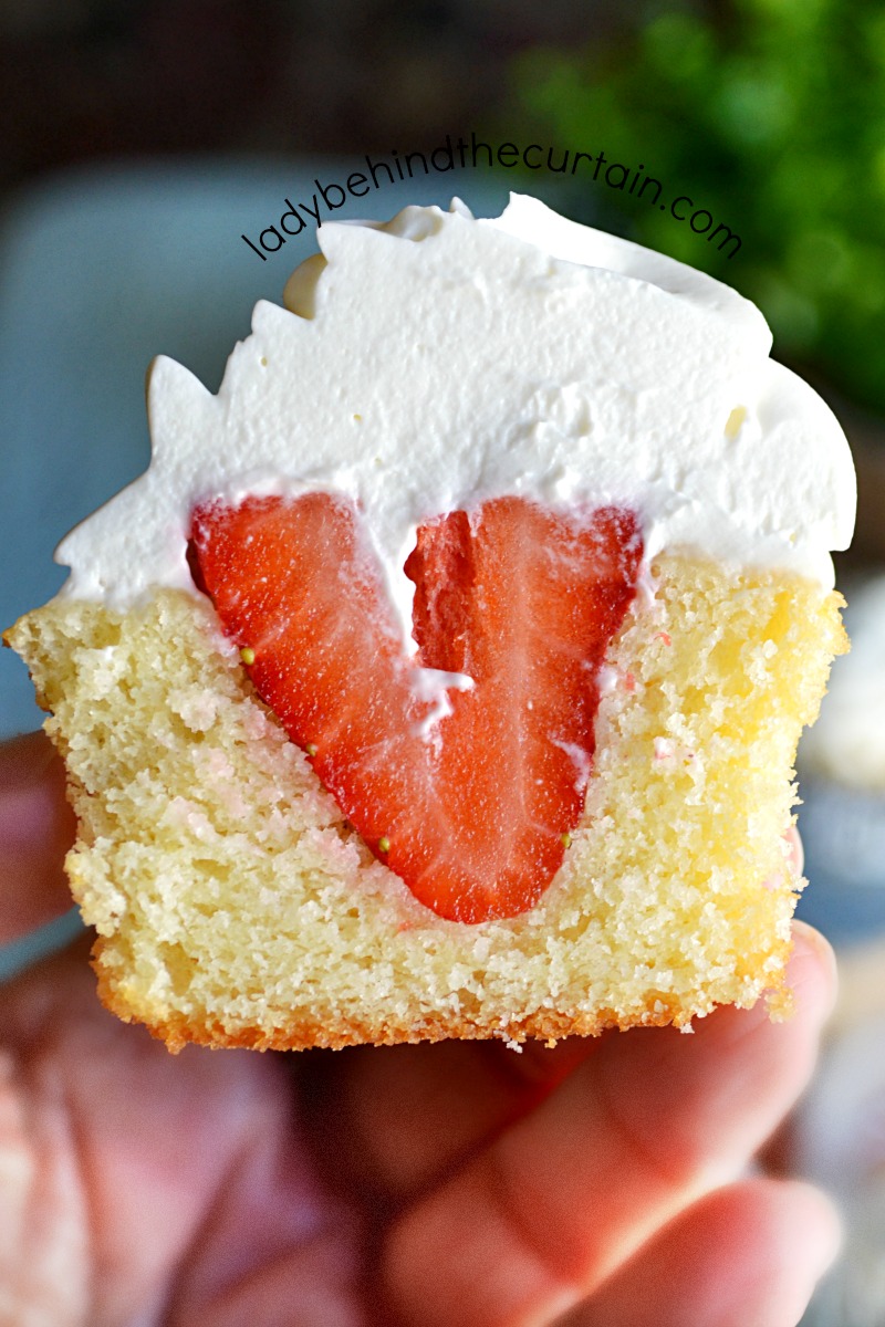 Strawberry Shortcake Cupcakes