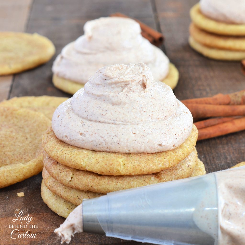 Snickerdoodle Cookie Dough Frosting
