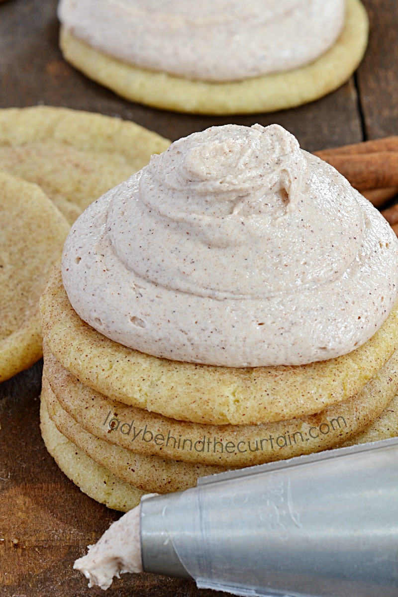 Snickerdoodle Cookie Dough Frosting