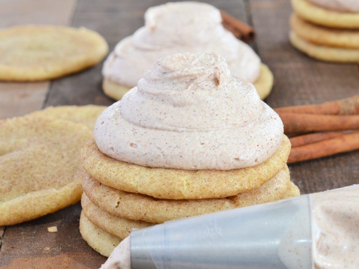 Snickerdoodle Cookie Dough Frosting