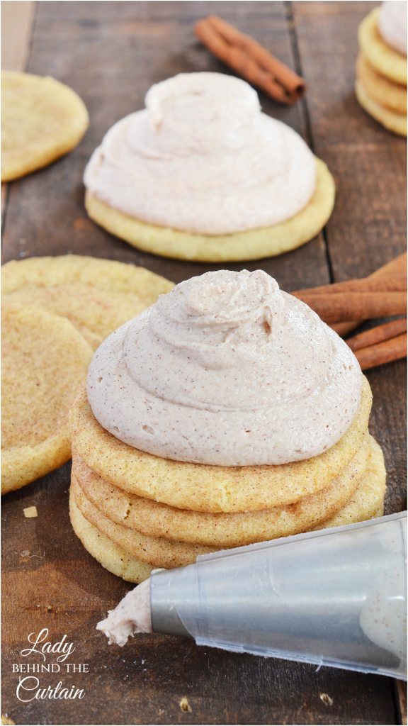 Snickerdoodle Cookie Dough Frosting