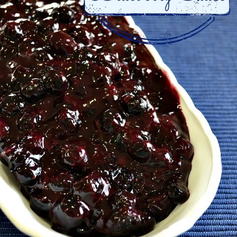 Blueberry Sauce