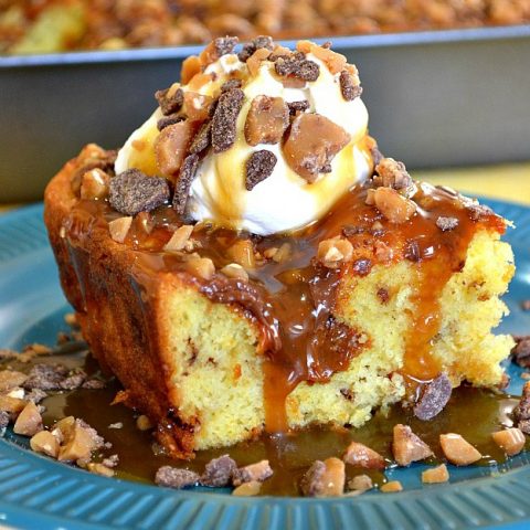 Gooey Caramel Cake