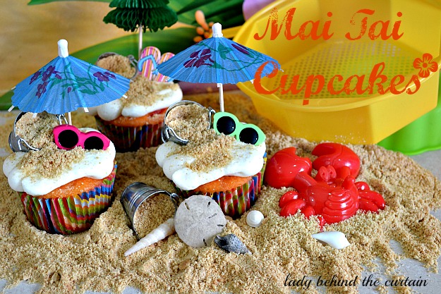 Mai Tai Cupcakes