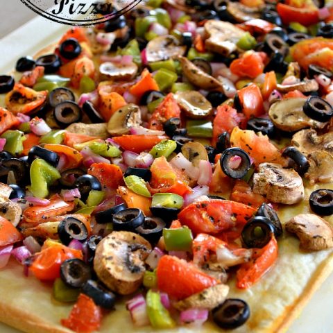 Light Vegetable Pizza