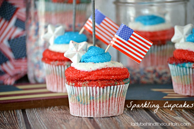 Sparkling Cupcakes