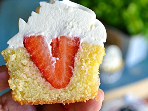 Strawberry Shortcake Cupcakes