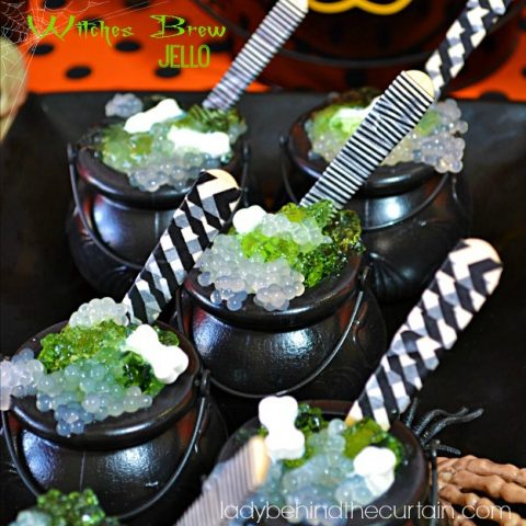 Halloween Witch’s Brew Jello