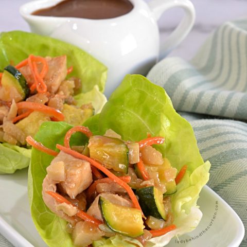 Chicken Lettuce Wraps